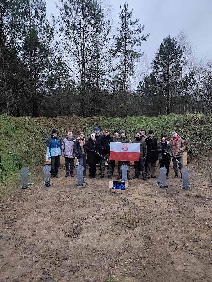 strzelectwo sportowe Szczecin trening XIV LO